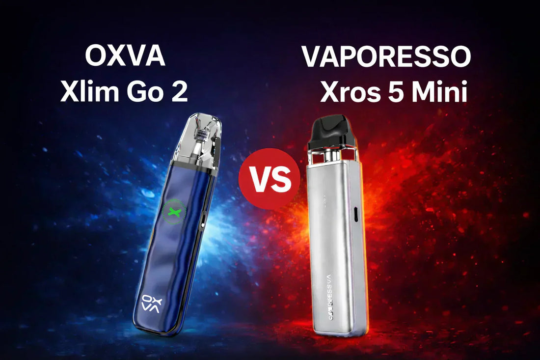 OXVA Xlim Go 2 vs Vaporesso XROS 5 Mini comparativa de pods para sales de nicotina