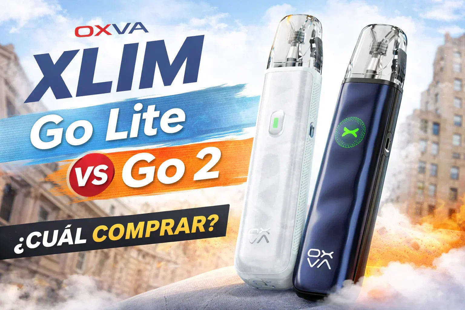 Imagen compraratíva Xlim Go 2 vs Xlim Go Lite