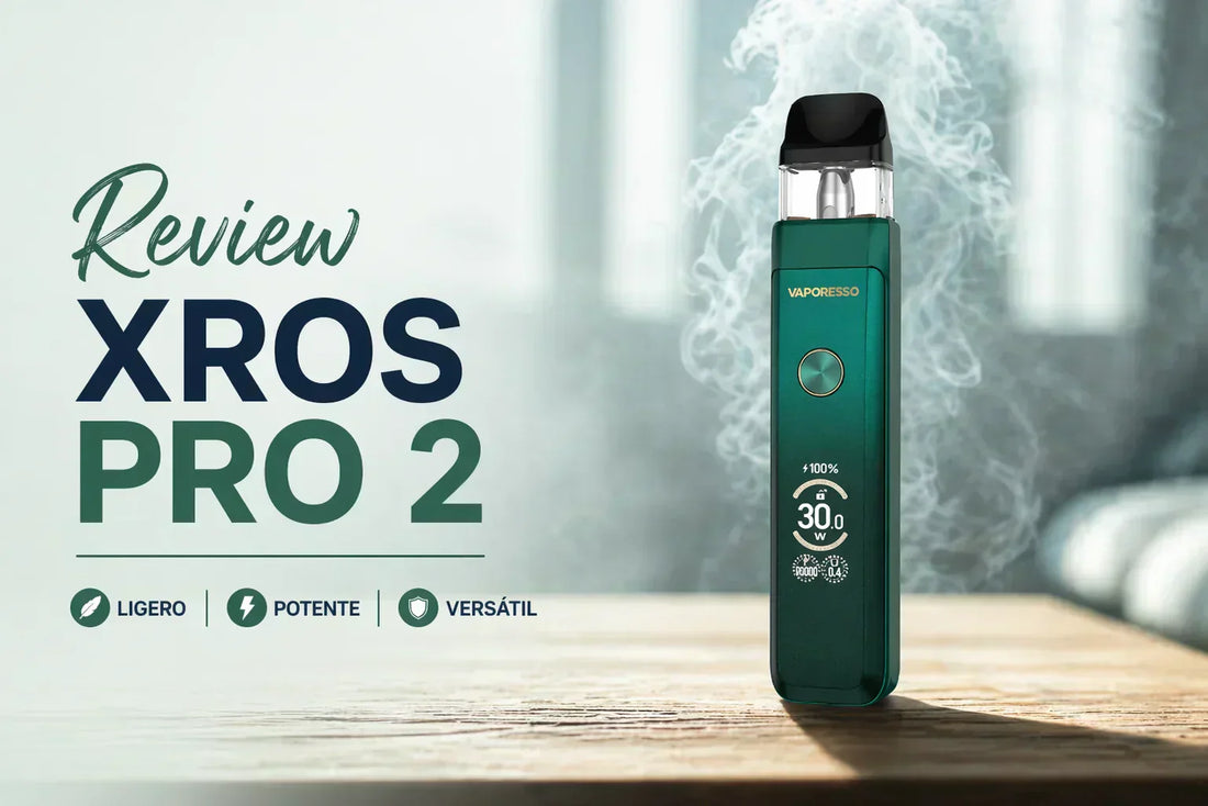 Review del Vaporesso XROS Pro 2 pod ligero potente y versátil