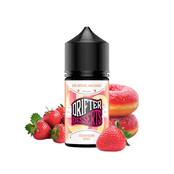 Drifter Desserts Strawberry Donut Longfill 6 ml – Donut glaseado con fresa madura