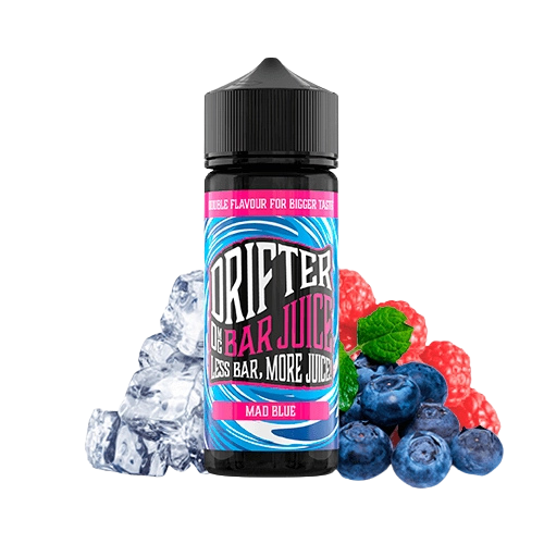 Drifter Bar Mad Blue Longfill 24ml – Arándano Azul, Frambuesa y Toque Helado
