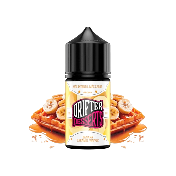 Drifter Desserts Banana Caramel Waffle Longfill 6 ml – Plátano, caramelo y gofre recién hecho