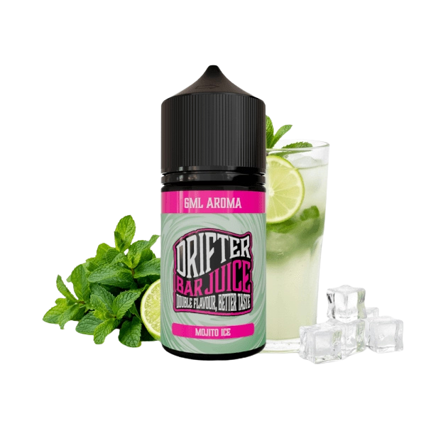 Drifter Bar Mojito Ice 6ml: Lima Fresca, Menta Herbal y un Toque Helado Estimulante