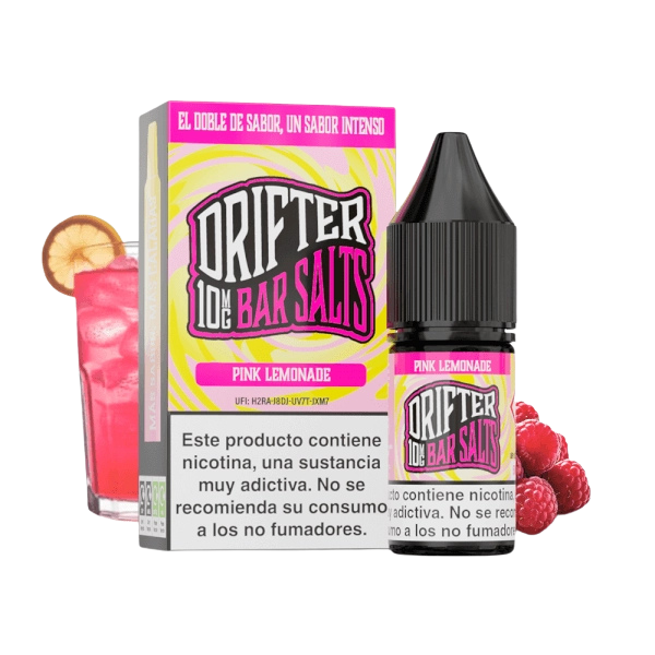 Drifter Bar Salts Pink Lemonade 10ml – Limonada Rosa Dulce y Refrescante