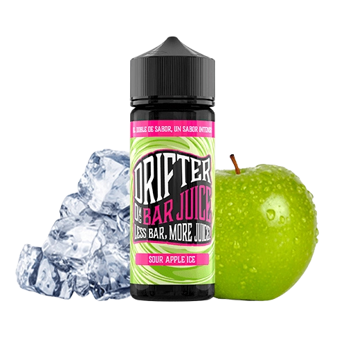 Drifter Bar Sour Apple Ice Longfill 24ml – Manzana Verde Ácida con Toque Helado