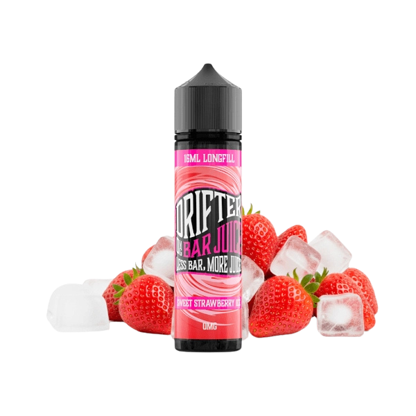 Drifter Bar Salts Sweet Strawberry Ice Longfill 16 ml – Fresas Dulces con un Refrescante Toque Helado