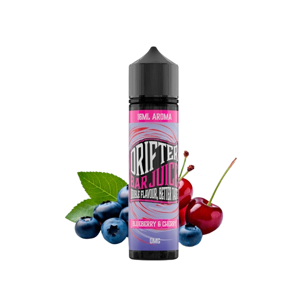 Drifter Bar Blueberry Cherry Longfill 16 ml – Aroma Arándano y Cereza Dulce y Equilibrado