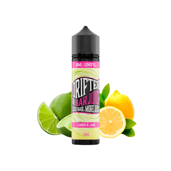 Drifter Bar Lemon Lime Longfill 16 ml – Aroma Lima y Limón Cítrico y Refrescante