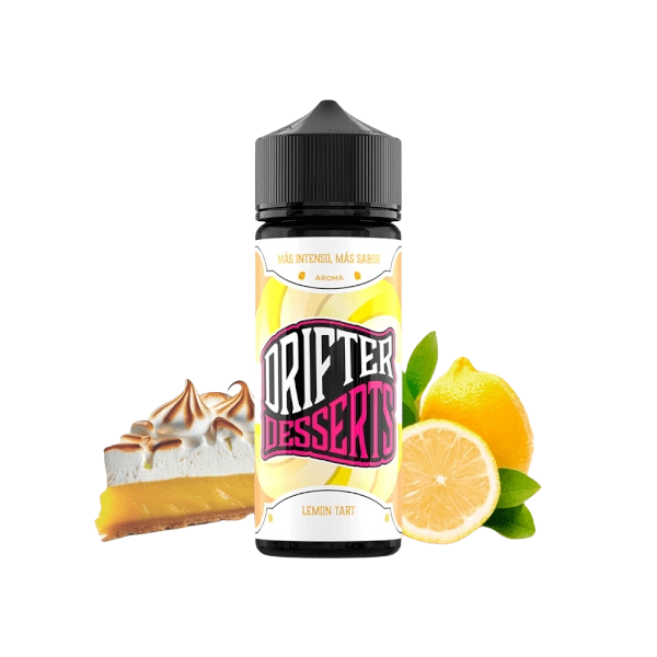 Drifter Desserts Lemon Tart Longfill 24ml – Tarta de Limón Cremosa con Masa Crujiente