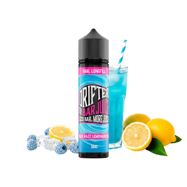 Drifter Bar Blue Razz Lemonade Ice Longfill 16 ml – Aroma Limonada de Frambuesa Azul con Hielo