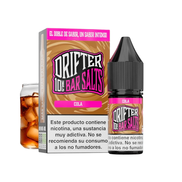 Drifter Bar Salts Cola 10ml – Auténtico Sabor Cola con Dulzura Burbujeante