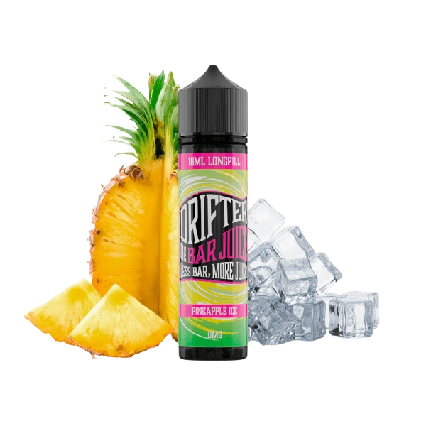 Drifter Bar Pineapple Ice Longfill 16 ml – Aroma Piña Tropical con Toque de Hielo