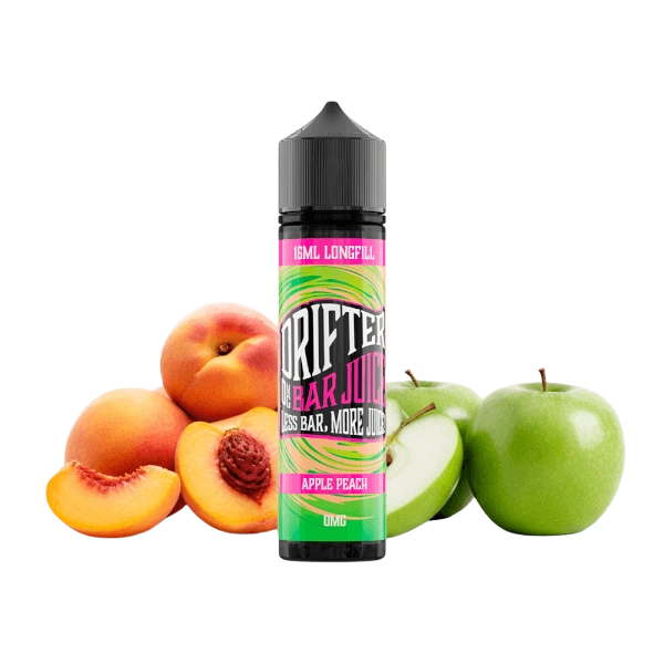 Drifter Bar Apple Peach Longfill 16 ml – Aroma Manzana Jugosa y Melocotón Dulce