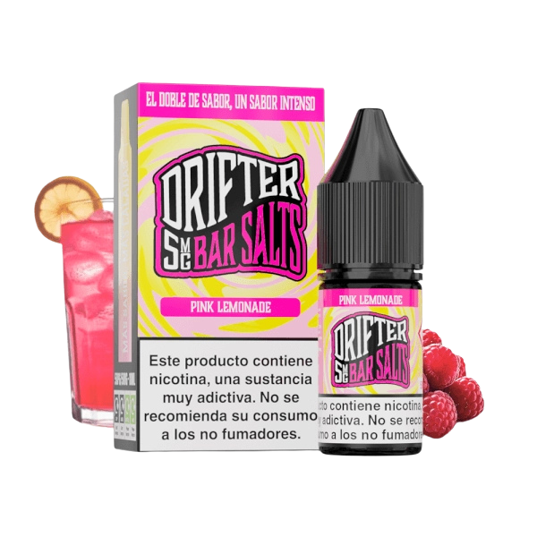 Drifter Bar Salts Pink Lemonade 10ml – Limonada Rosa Dulce y Refrescante