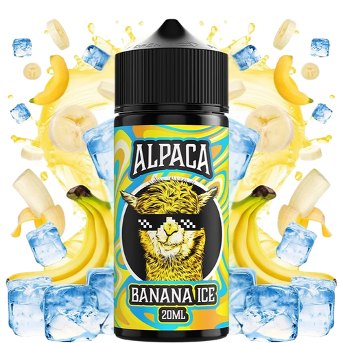 Alpaca Banana Ice longfill 20ml plátano hielo