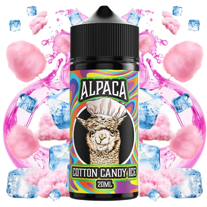 Alpaca Cotton Candy Ice longfill 20ml algodón azúcar hielo