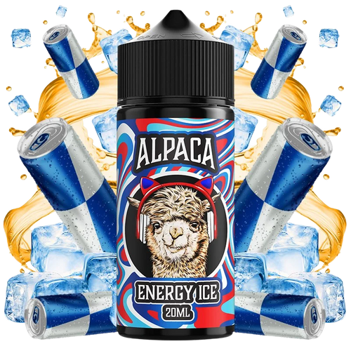 Alpaca Energy Ice longfill 20ml bebida energética hielo