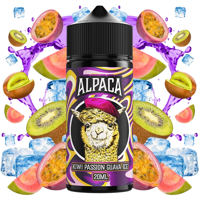 Alpaca Kiwi Passion Guava Ice longfill 20ml kiwi maracuyá guayaba hielo