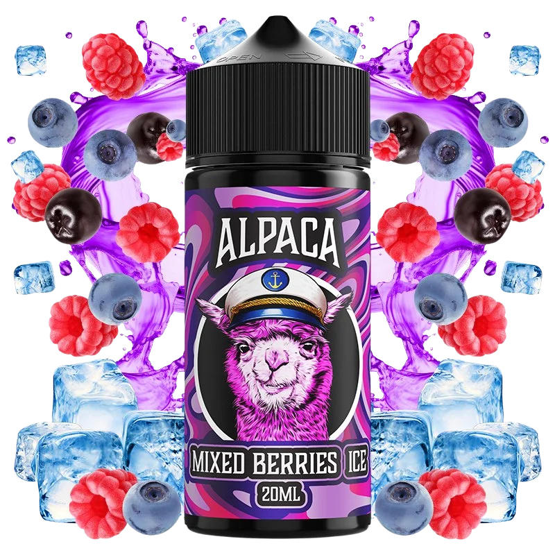 Alpaca Mixed Berries Ice longfill 20ml frutas del bosque hielo