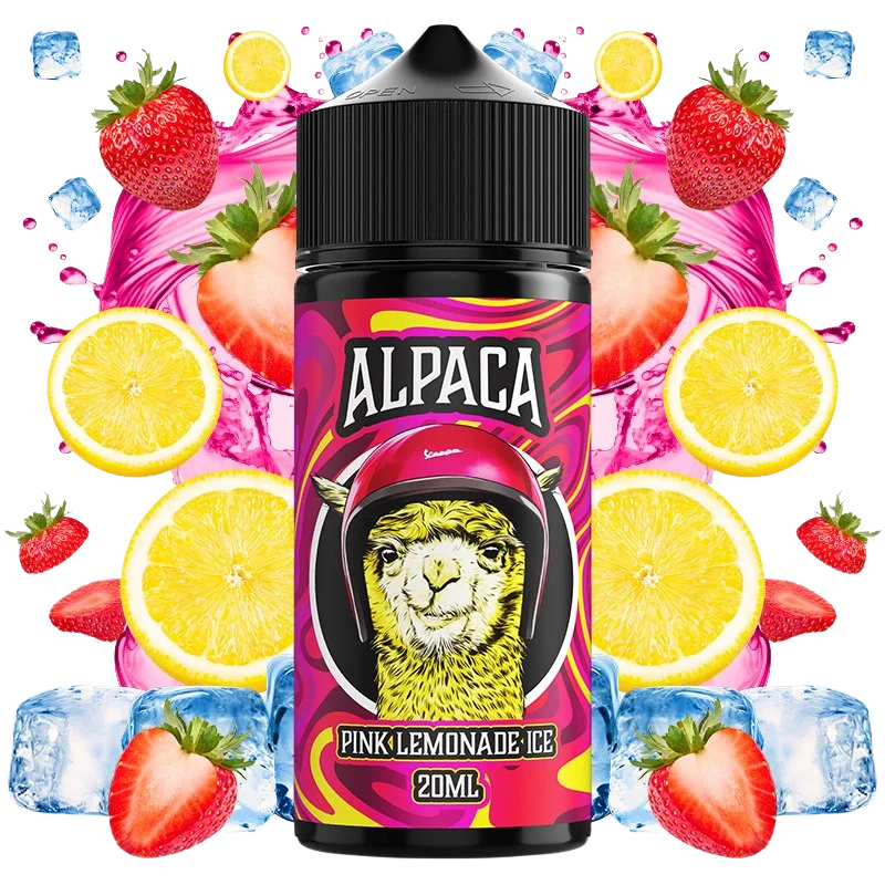 Alpaca Pink Lemonade Ice longfill 20ml limonada fresa hielo