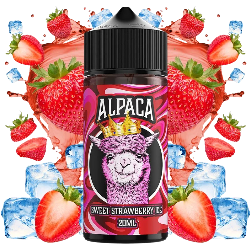 Alpaca Sweet Strawberry Ice longfill 20ml fresa hielo