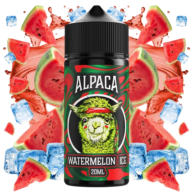Alpaca Watermelon Ice longfill 20ml sandía hielo