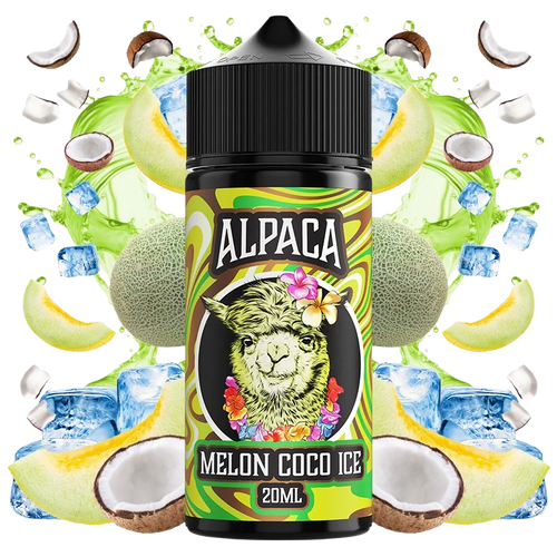 Alpaca Melon Coco Ice Longfill 20ml aroma sabor melón coco hielo