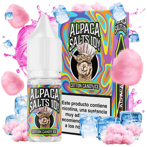 Alpaca ice Cotton Candy Ice sales de nicotina 10mg 10ml