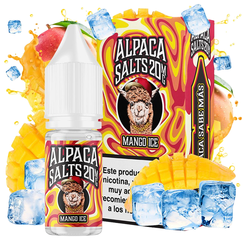 Alpaca Salts Mango Ice 10ml – Mango Refrescante