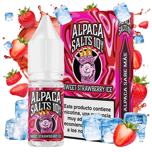 Alpaca ice Sweet Strawberry Ice sales de nicotina 10mg 10ml