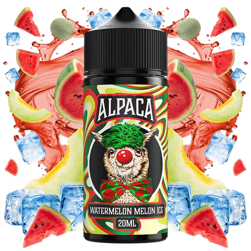 Alpaca Watermelon Melon Ice Longfill 20ml aroma sabor sandía melón hielo