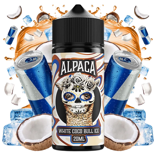Alpaca White Coco Bull Ice Longfill 20ml aroma sabor coco blanco energy hielo