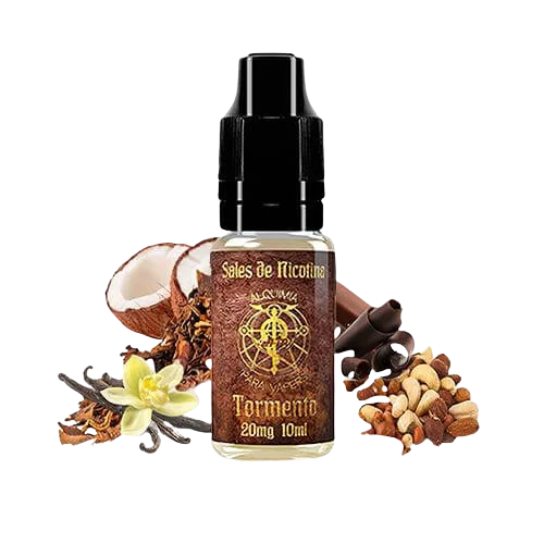 Alquimia Para Vapers Tormento sales de nicotina 20mg 10ml tabaco dulce