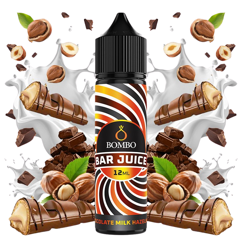Bombo Bar Juice Chocolate Milk Hazelnut 12ml aroma longfill