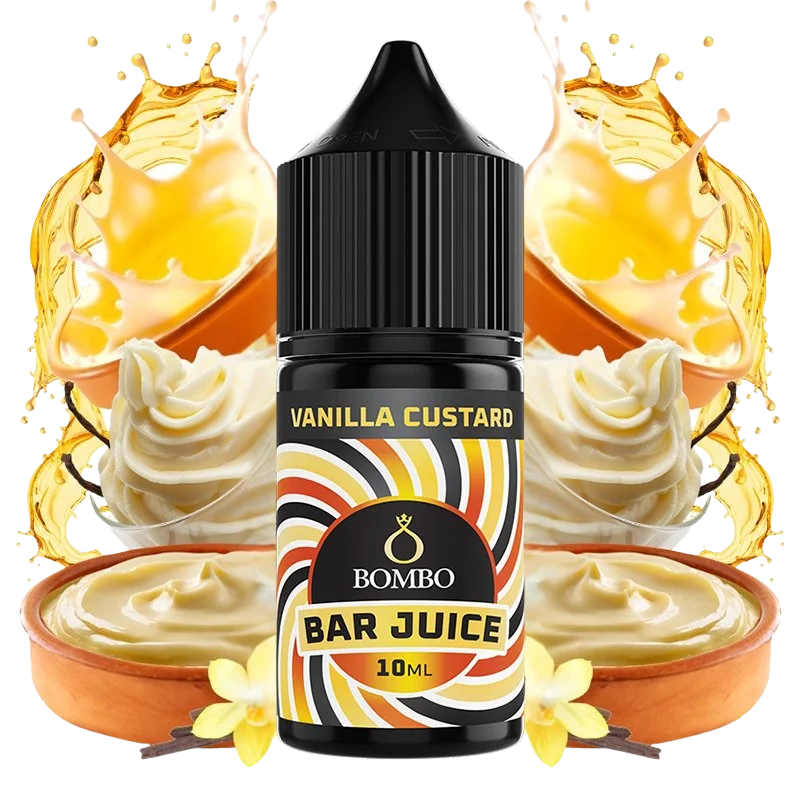 Bombo Bar Juice Vanilla Custard mini longfill 10ml natillas vainilla