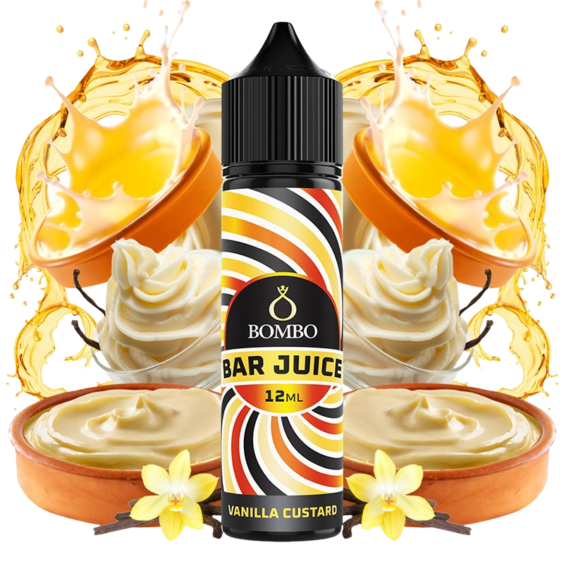 Bombo Bar Juice Vanilla Custard 12ml aroma longfill