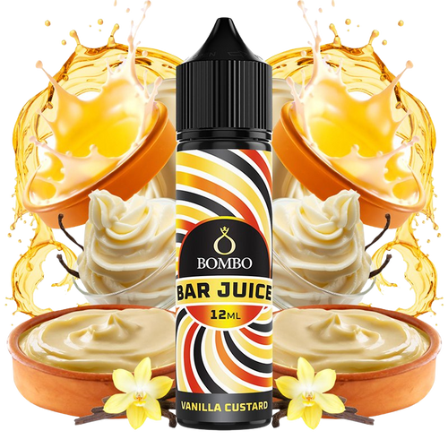 Bombo Bar Juice Vanilla Custard 12ml aroma longfill