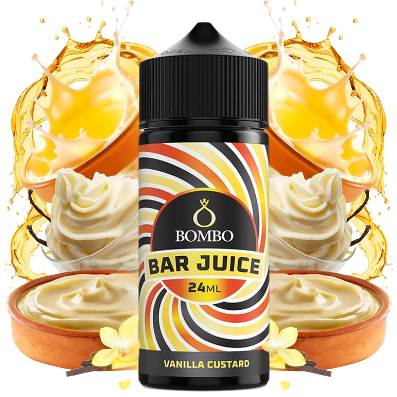 Bombo Bar Juice Vanilla Custard 24ml aroma longfill
