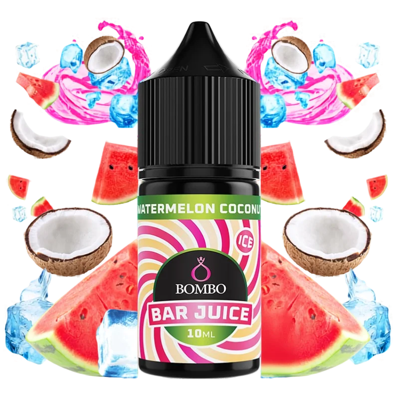 Bombo Bar Juice Watermelon Coconut Ice mini longfill 10 ml sabor sandía coco hielo