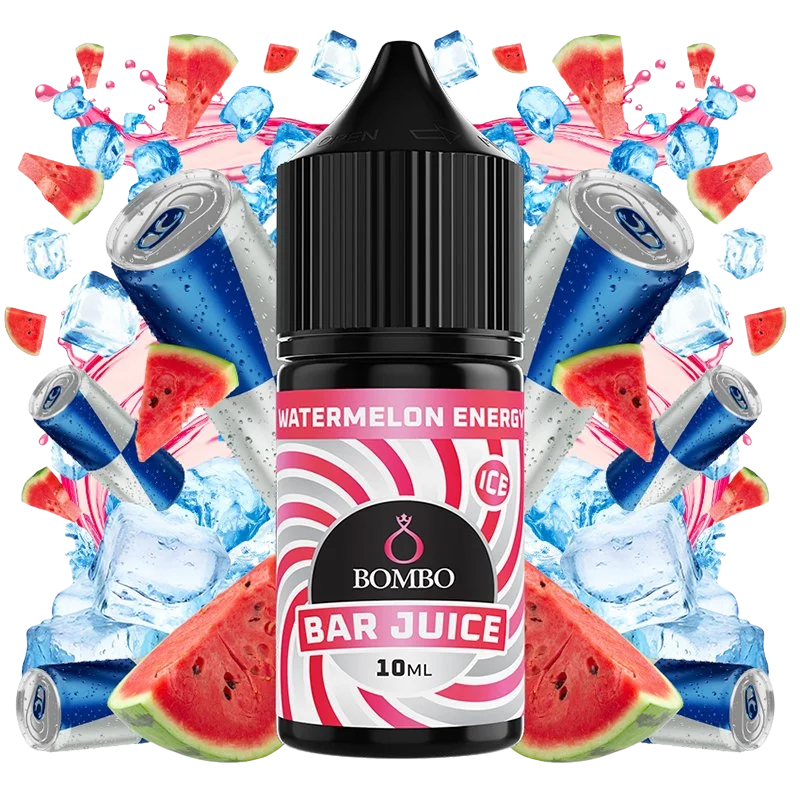 Bombo Bar Juice Watermelon Energy Ice mini longfill 10 ml sabor sandía energy hielo