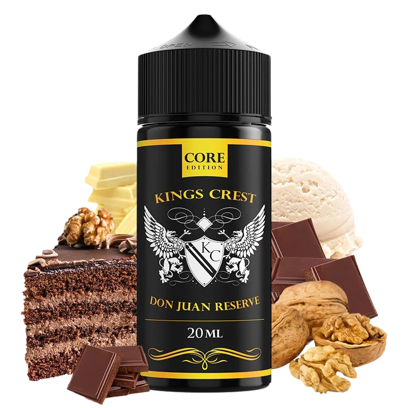 Bombo Kings Crest Don Juan Reserve Longfill 24ml aroma chocolate tabaco botella 120ml