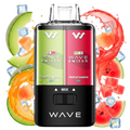 Bud Vape Wave Switch Triple Watermelon Ice Triple Melon Ice vape desechable sabor sandía hielo y melón hielo