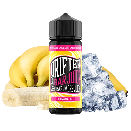 Drifter Bar Banana Ice Longfill 24ml – Plátano Maduro con Toque Helado Refrescante