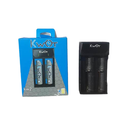 Kwot Kw2 USB Charger – Cargador Externo Profesional para Baterías de Vapeo