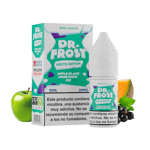 Dr Frost Salts Apple Black Honeydew Ice 20mg 10ml nic salt e-liquid sales de nicotina sabor manzana melón honeydew y hielo