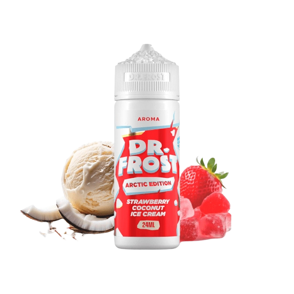 Dr Frost Strawberry Coconut Ice 24ml aroma longfill