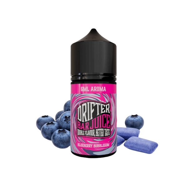 Drifter Bar Blueberry Bubblegum 6ml - Arándanos Intensos con Chicle Dulce