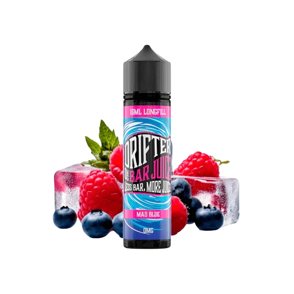 Drifter Bar Mad Blue 16ml aroma longfill sabor frutos rojos y hielo