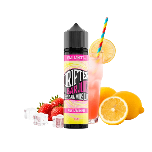 Drifter Bar Pink Lemonade 16ml aroma longfill sabor fresa y limón con hielo