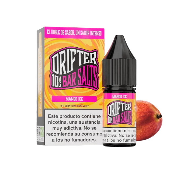 Drifter Bar Salts Mango Ice 10mg 10ml sales de nicotina sabor mango y hielo